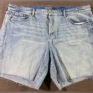 NWT-Torrid raw hem Jean shorts size 20